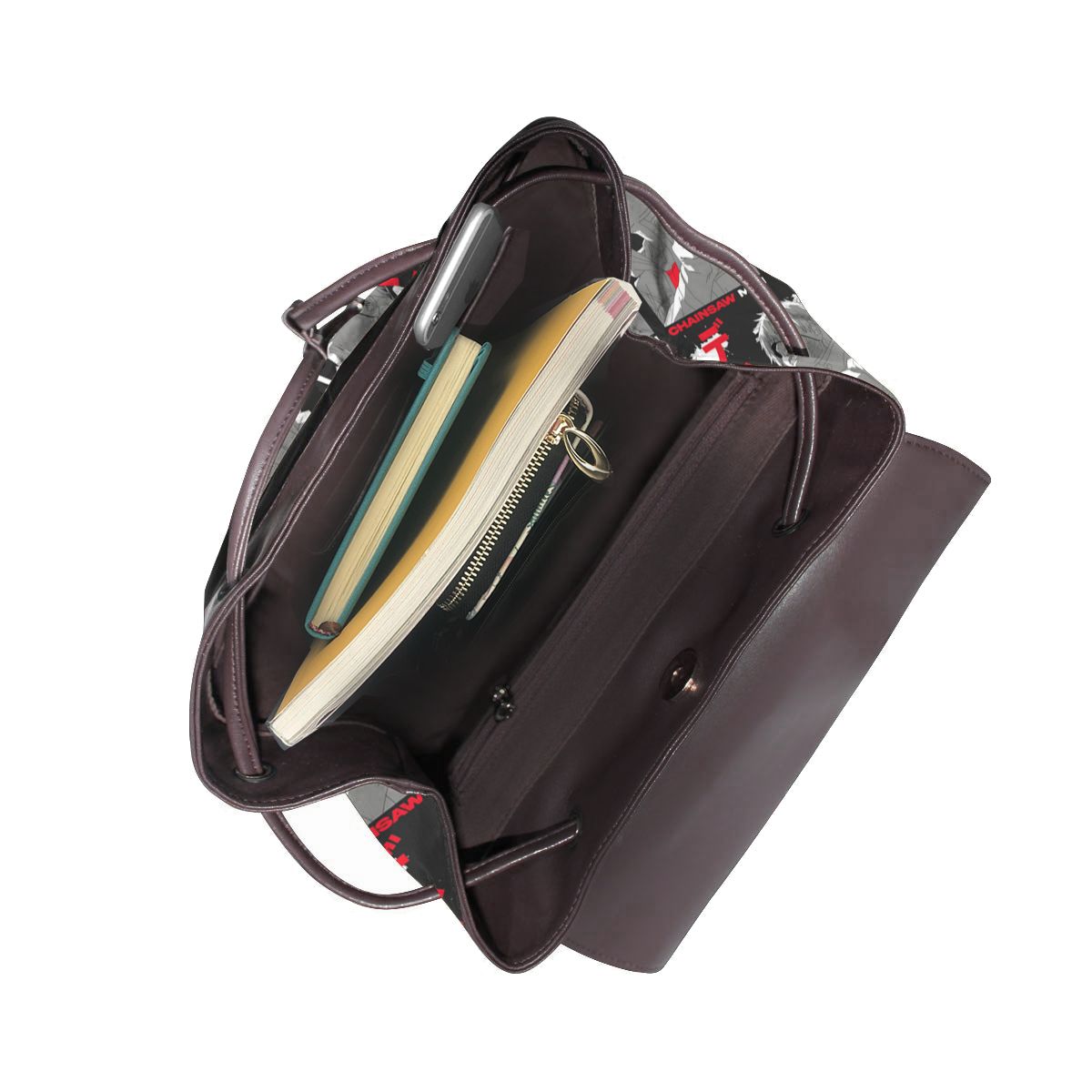 Anime Chainsaw Man Devil Women - đánh giá và giá Leather Work Rucksack Mens