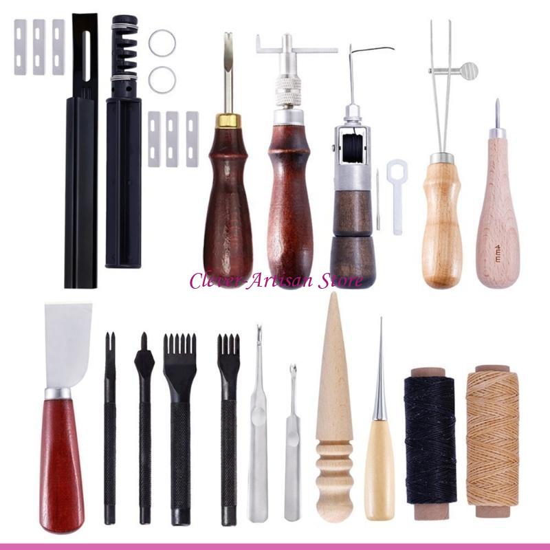 E06B Da Thủ Công Tay Bộ Dụng C - đánh giá và giá Groover Stitching Tool
